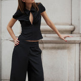 Gathered Bust Blouse
