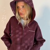Fleece Zip Up Hoodie