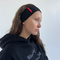 Embroidered Bow Hoodie | Black