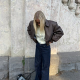 Chocolate Bomber Jacket