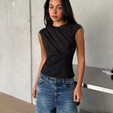 Twist Top | Black