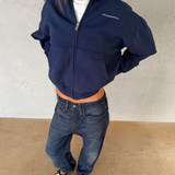 Fleece Zip Up Hoodie