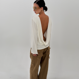 Open Back Long Sleeve