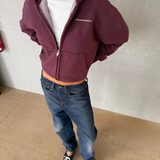 Fleece Zip Up Hoodie